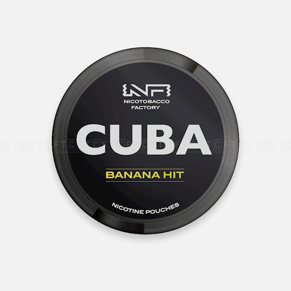 WORECZKI NIKOT. CUBA BLACK BANANA HIT 66MG