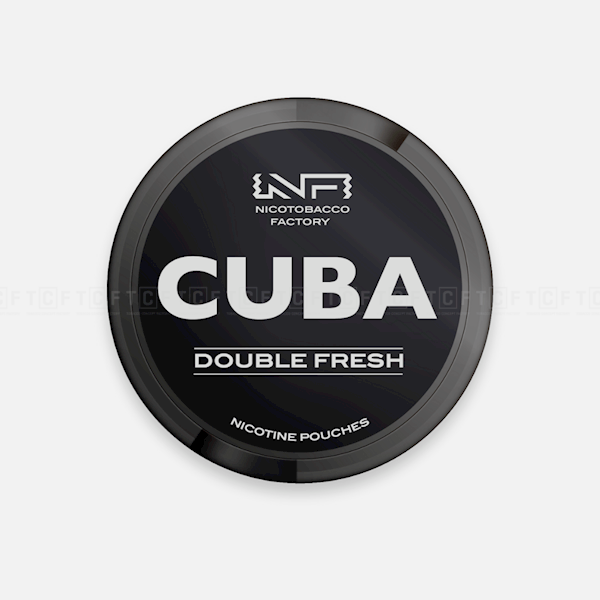 WORECZKI NIKOT. CUBA BLACK DOUBLE FRESH 66MG