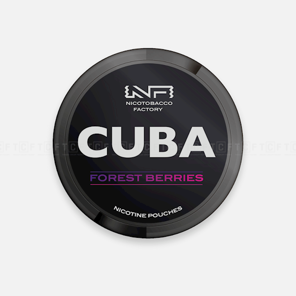 WORECZKI NIKOT. CUBA BLACK FOREST BERRIES 66MG