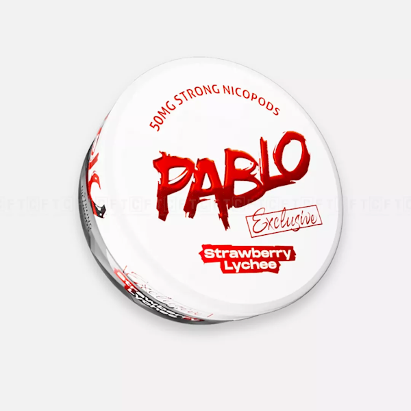 WORECZKI NIKOT. PABLO EXCLUSIVE STRAWBERRY LYCH50G