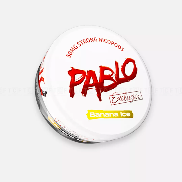WORECZKI NIKOT. PABLO EXCLUSIVE BANANA ICE 50G