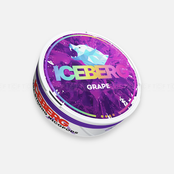 WORECZKI NIKOT. ICEBERG GRAPE STRONG 50MG