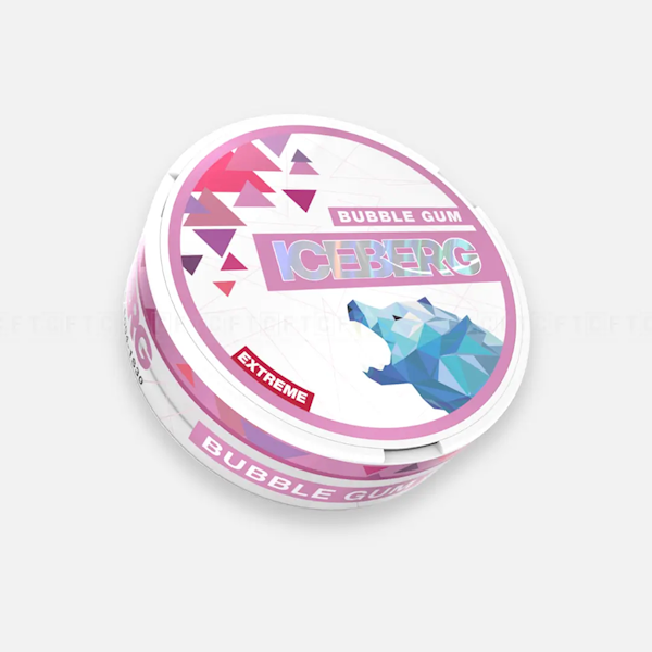 WORECZKI NIKOT. ICEBERG BUBBLE GUM 50G