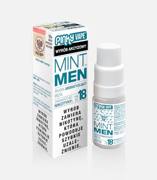 LIQUID MINTMEN 18MG 10 ML B25