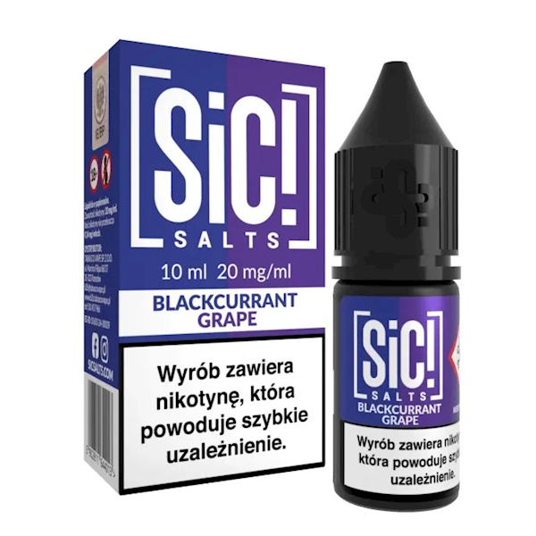 LIQUID SiC! BLACKCURRANT GRAPE 10ML 20MG
