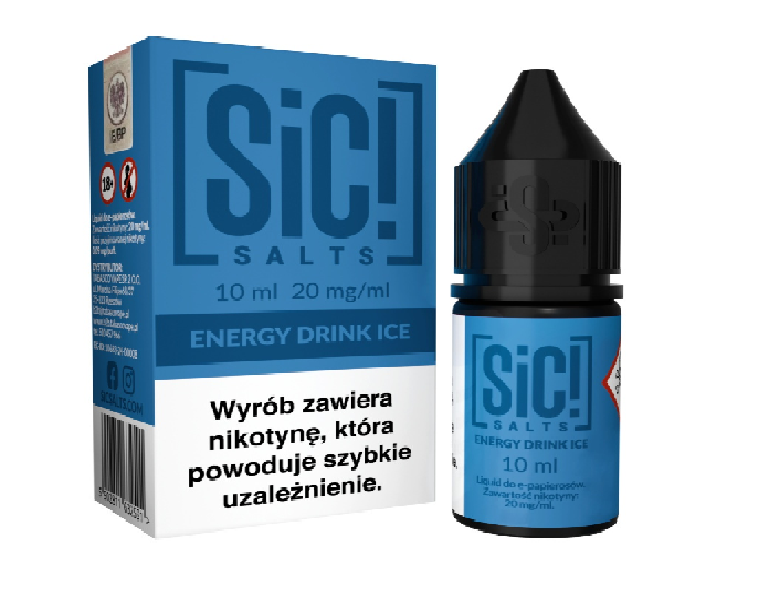 LIQUID SiC! SIMPLEX ENERGY DRINK ICE 10ML 20MG