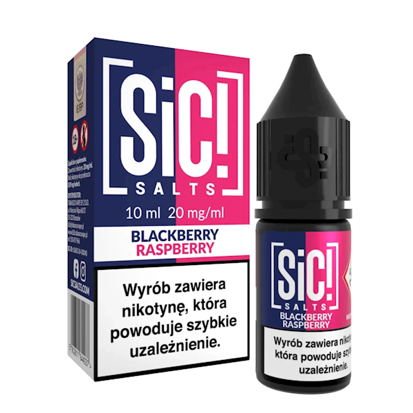 LIQUID SiC! BLACKBERRY RASPBERRY 10ML 20MG