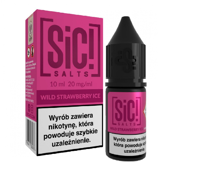 LIQUID SiC! SIMPLEX WILD STRAWBERRY ICE 10ML 20MG