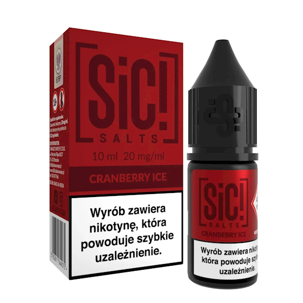 LIQUID SiC! SIMPLEX CRANBERRY ICE 10ML 20MG