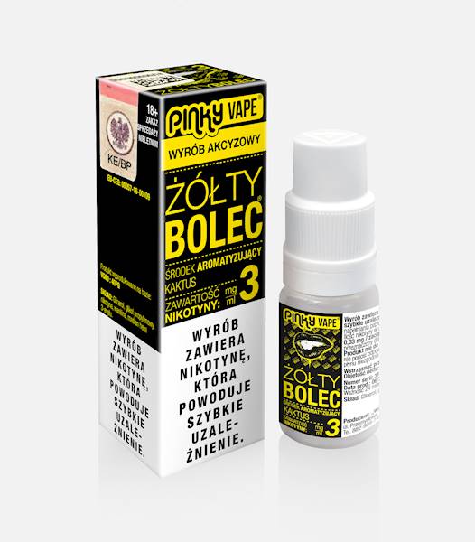 LIQUID ŻÓŁTY BOLEC 3MG 10 ML B25
