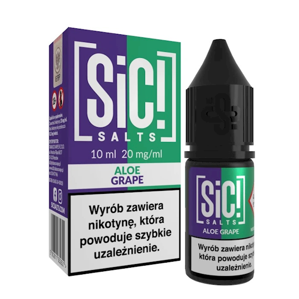 LIQUID SiC! ALOE GRAPE 10ML 20MG