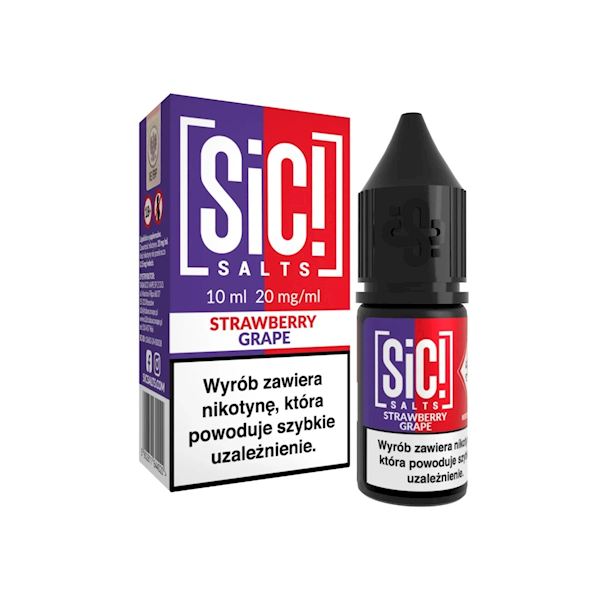 LIQUID SiC! STRAWBERRY GRAPE10ML 20MG