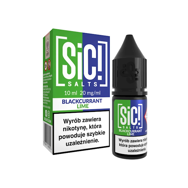 LIQUID SiC! BLACKCURRANT LIME 10ML 20MG 