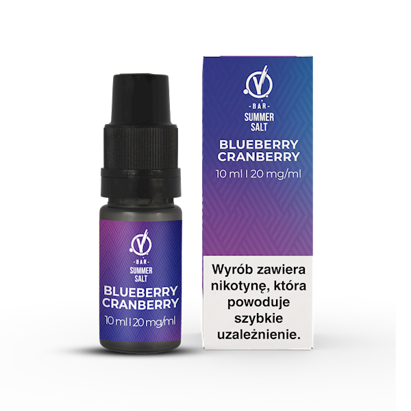 LIQUID VBAR SALT 20MG 10ML (BLUEBERRY CRANBER) B25
