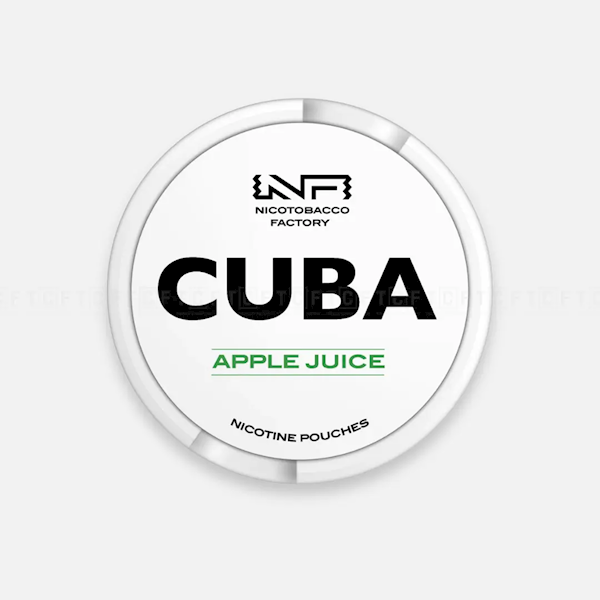 WORECZKI NIKOT. CUBA WHITE APPLE JUICE 25MG