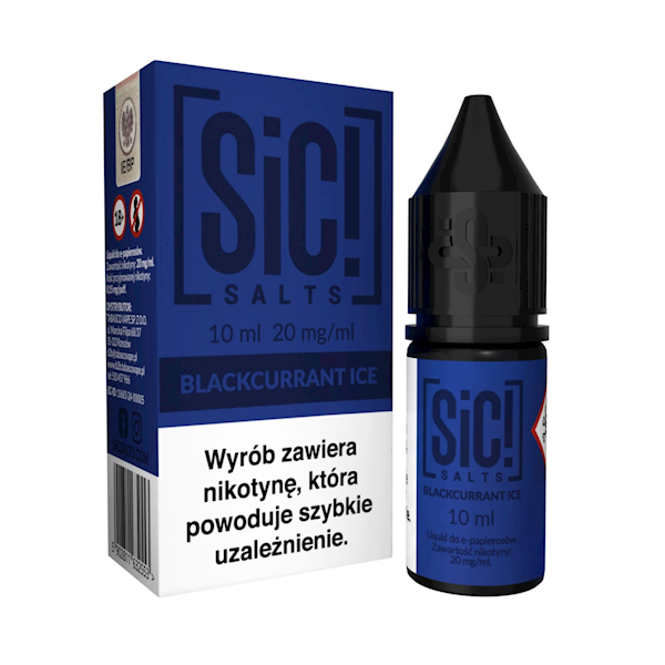 LIQUID SiC! SIMPLEX BLACKCURRANT ICE 10ML 20MG