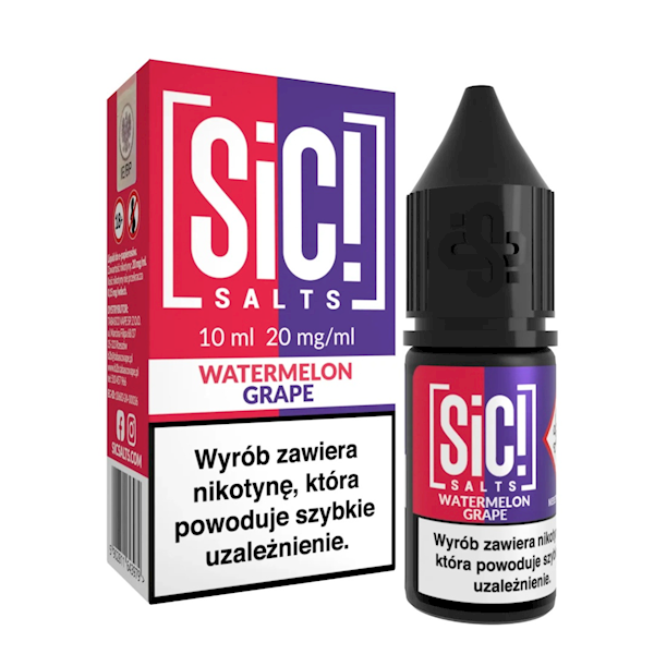 LIQUID SiC! WATERMELON GRAPE 10ML 20MG