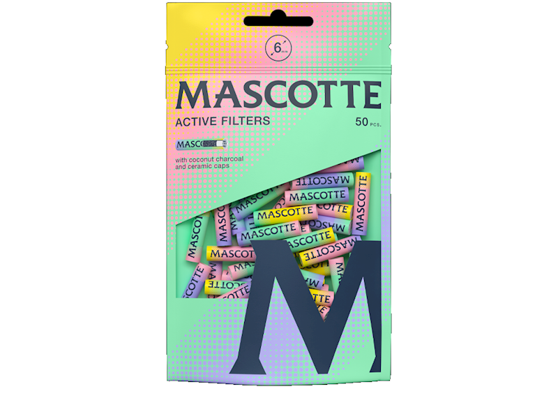 FILTRY MASCOTTE ACTIVE COLORS 6MM 50SZT.
