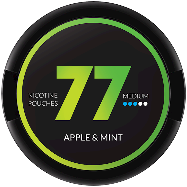 WORECZKI NIKOTYNOWE 77 APPLE & MINT 20MG