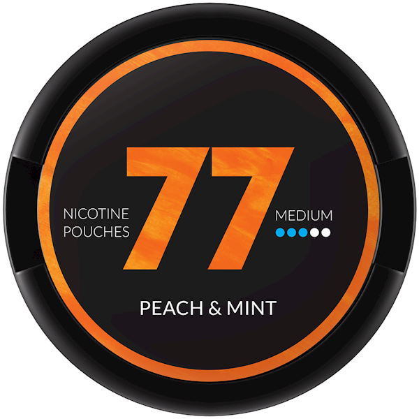 WORECZKI NIKOTYNOWE 77 PEACH & MINT  20MG 