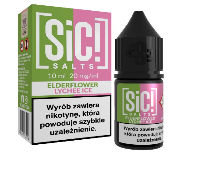 LIQUID SiC! ELDERFLOWER LYCHEE 10ML 20MG 