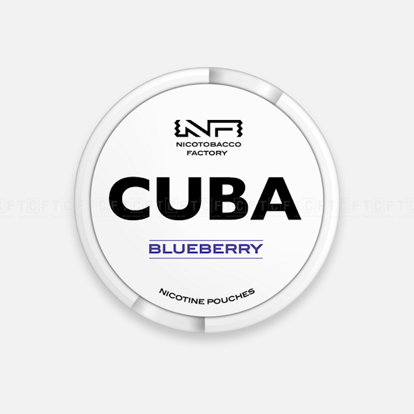WORECZKI NIKOT. CUBA WHITE BLUEBERRY 25MG 