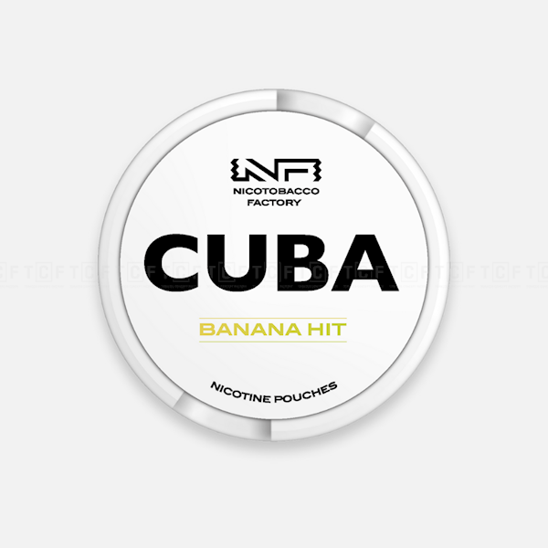 WORECZKI NIKOT. CUBA WHITE BANANA HIT 25MG 