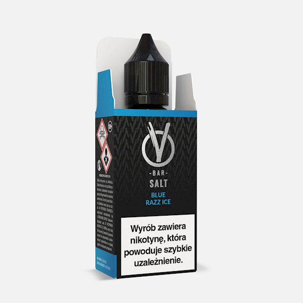 LIQUID VBAR SALT 20MG 10ML (BLUE RAZZ ICE) B26