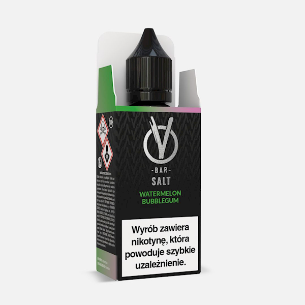 LIQUID VBAR SALT 20MG 10ML (WATERM.BUBBLEGUM.) B26