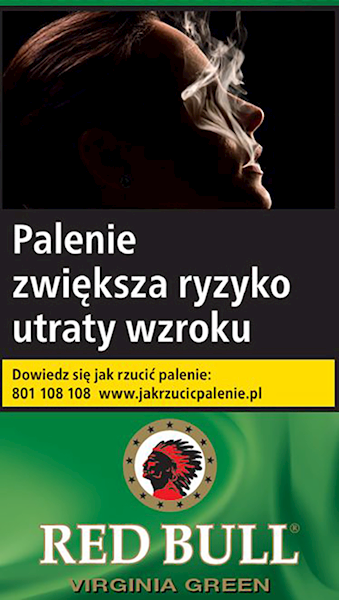 TYTOŃ RED BULL VIRGINIA GREEN  40G /47,80/ B26