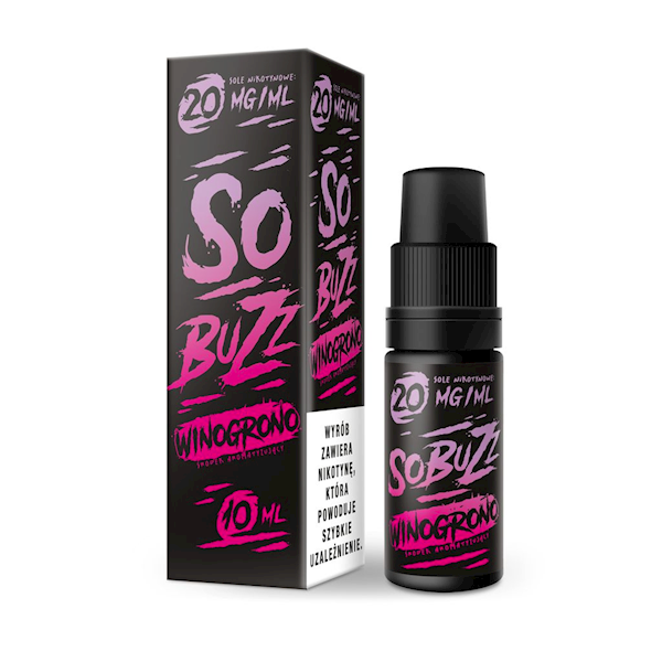 SO BUZZ WINOGRONO 20MG 10ML