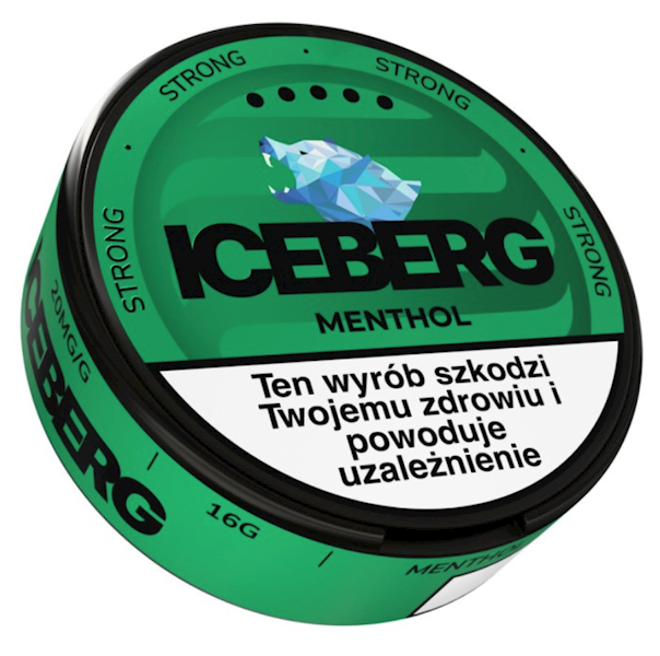 WORECZKI NIKOT. ICEBERG MENTHOL 20MG/G