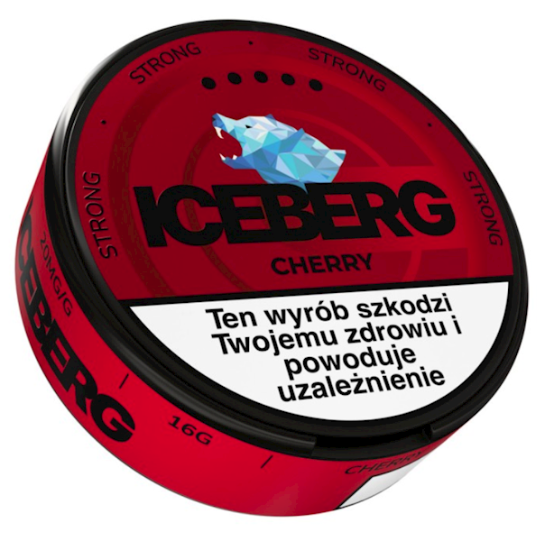 WORECZKI NIKOT. ICEBERG CHERRY 20MG/G