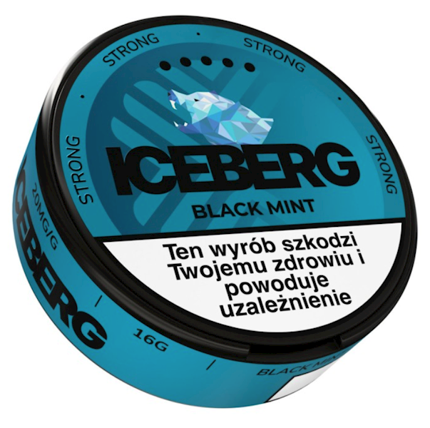 WORECZKI NIKOT. ICEBERG BLACK MINT 20G/G