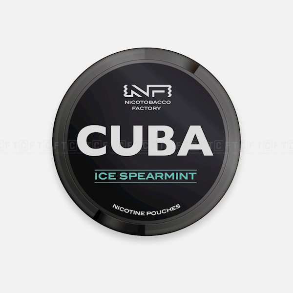 WORECZKI NIKOT. CUBA BLACK ICE SPEARMINT 20MG
