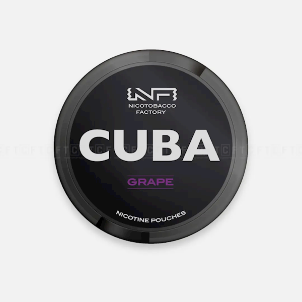 WORECZKI NIKOT. CUBA BLACK GRAPE  20MG/G