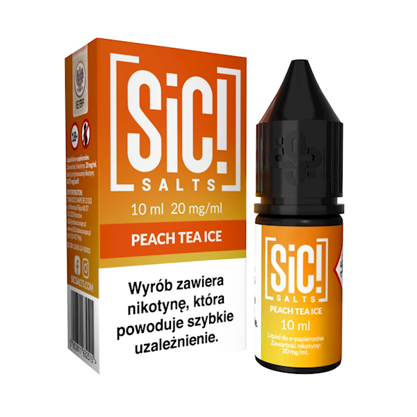LIQUID SiC! THEA PEACH TEA ICE 10ML 20MG p 
