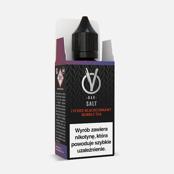 LIQUID VBAR SALT 20MG 10ML (LYCH.BLACKC.BUB.TEA)B6