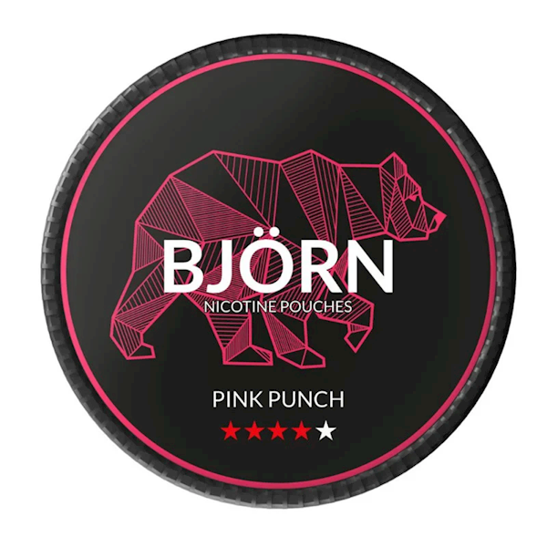 WORECZKI NIKOT. BJORN PINK PUNCH 18MG 