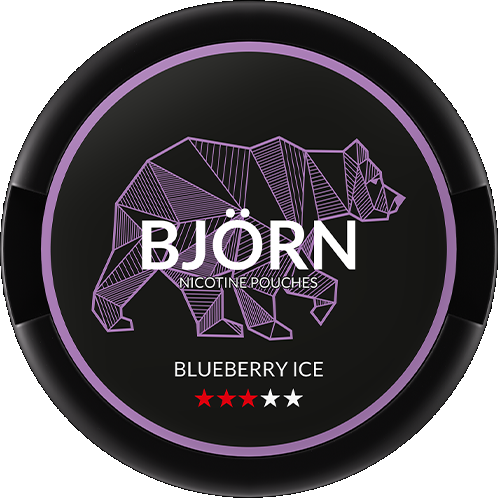 WORECZKI NIKOT. BJORN BLUEBERRY 18MG 