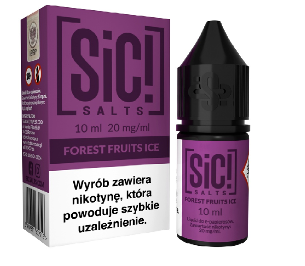 LIQUID SiC! SIMPLEX FOREST FRUITS ICE 10ML 20MG p