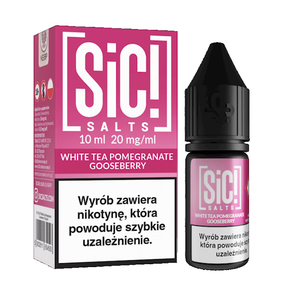 LIQUID SiC! THEA WHITE TEA POMAG.GOOSEB 10ML 20MG 