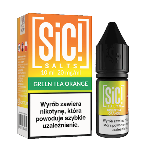 LIQUID SiC! THEA GREEN TEA ORANGE 10ML 20MG