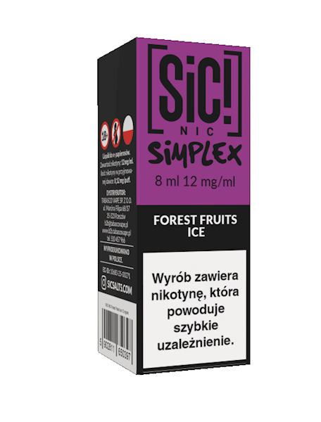 LIQ. SiC! NIC 8ML - FOREST FRUIT ICE 12MG