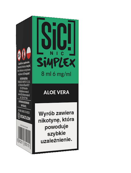 LIQ. SiC! NIC 8ML - ALOE VERA 6MG