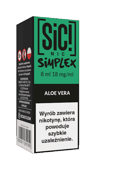 LIQ. SiC! NIC 8ML - ALOE VERA 18MG