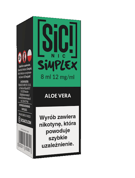 LIQ. SiC! NIC 8ML - ALOE VERA 12MG