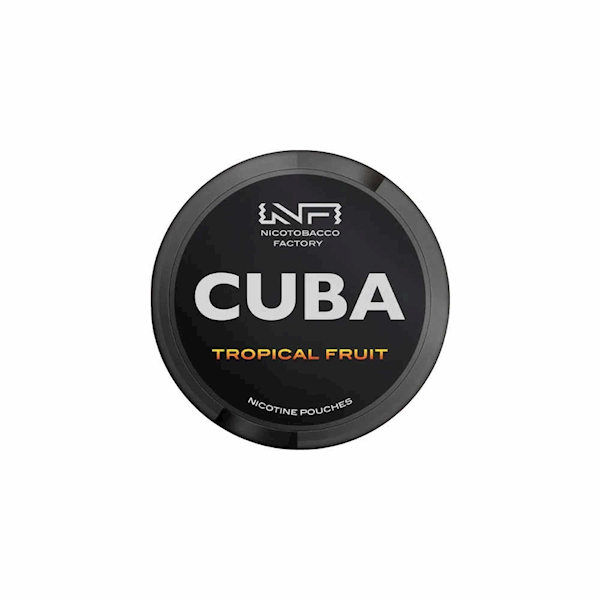 WORECZKI NIKOT. CUBA BLACK TROPICAL FRUIT 20MG/G