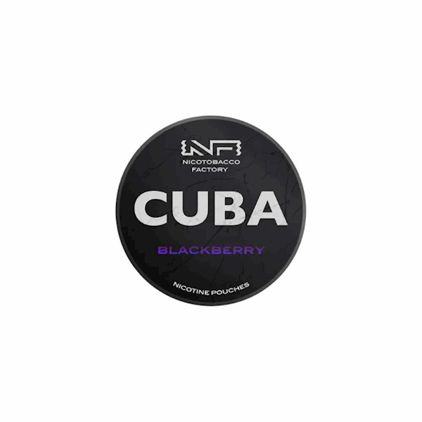 WORECZKI NIKOT. CUBA BLACK BLACKBERRY 20MG 