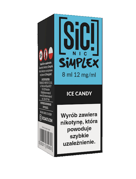 LIQ. SiC! NIC 8ML - ICE CANDY 12MG